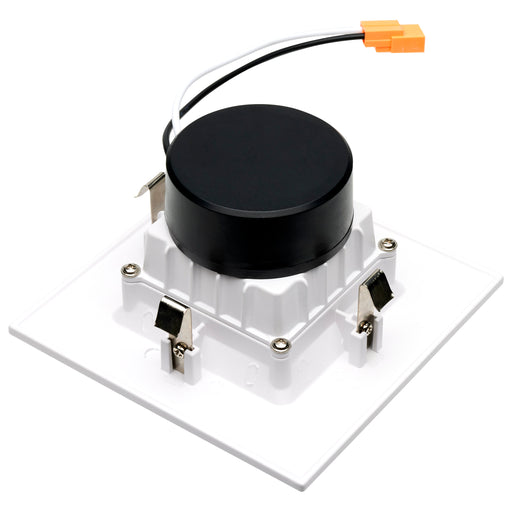 SATCO/NUVO 10.5W LED Retrofit Downlight 4 Inch Square Starfish IOT RGB/Tunable White 120V 90 CRI White Finish (S11569)