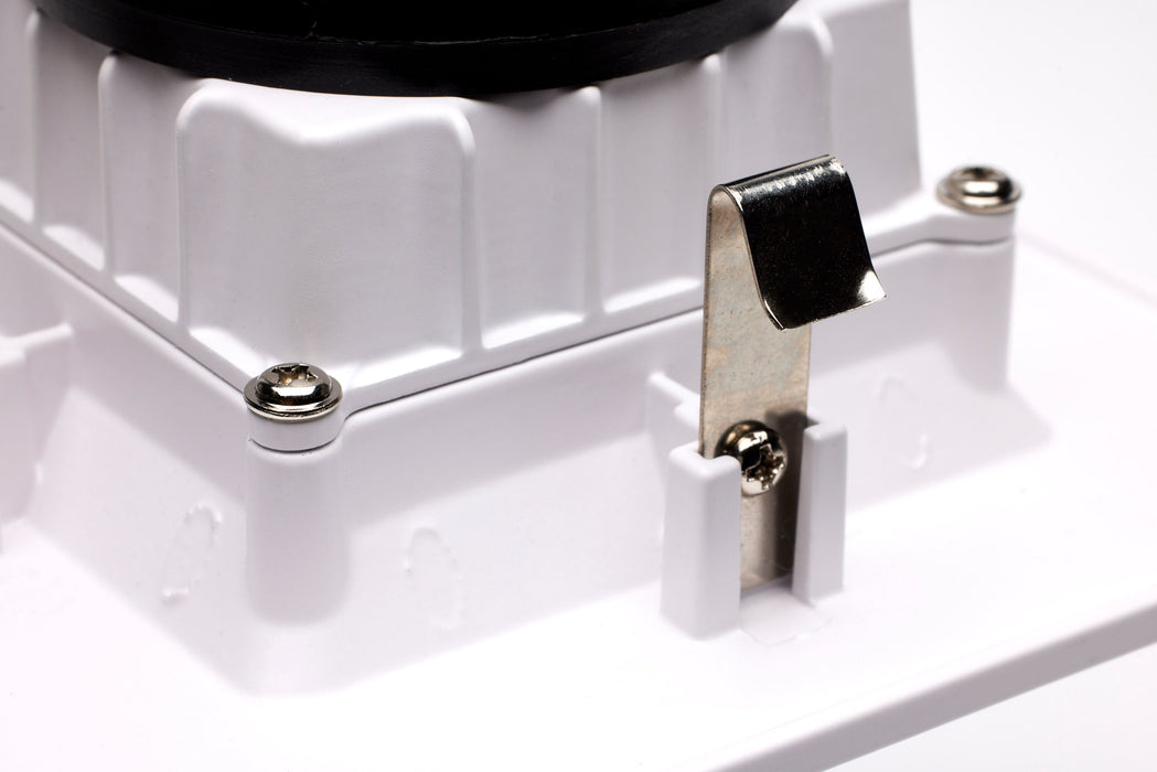 SATCO/NUVO 10.5W LED Retrofit Downlight 4 Inch Square Starfish IOT RGB/Tunable White 120V 90 CRI White Finish (S11569)