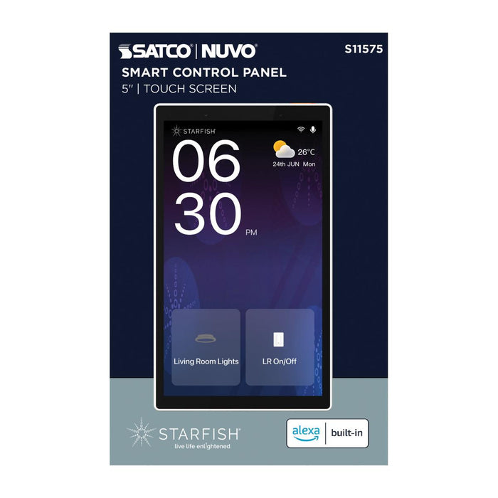 SATCO/NUVO Starfish 5 Inch In-Wall Control Panel (S11575)