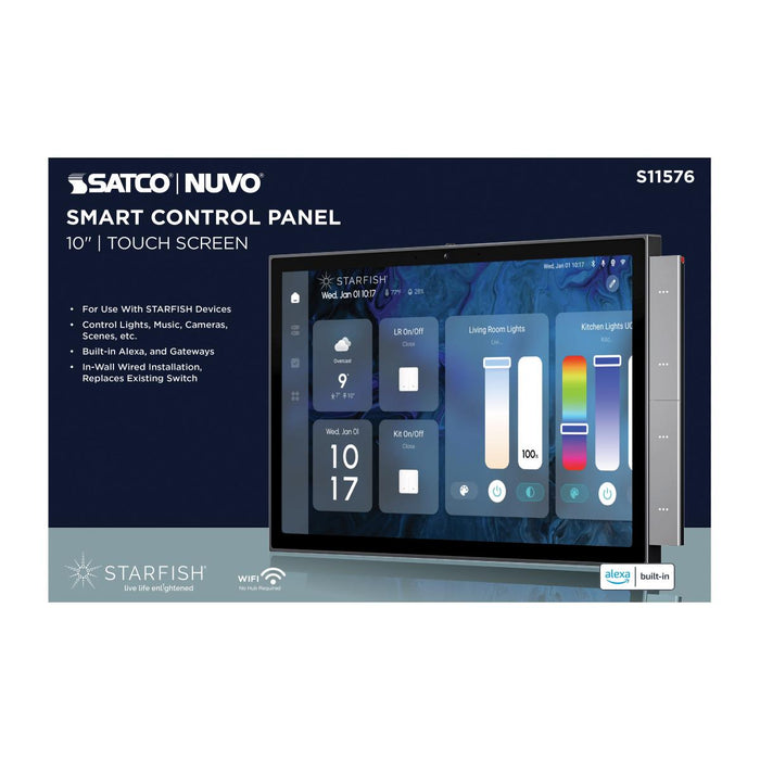 SATCO/NUVO Starfish 10-Inch In-Wall Control Panel (S11576)