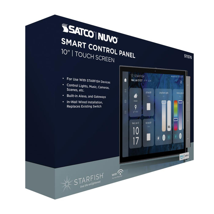 SATCO/NUVO Starfish 10-Inch In-Wall Control Panel (S11576)