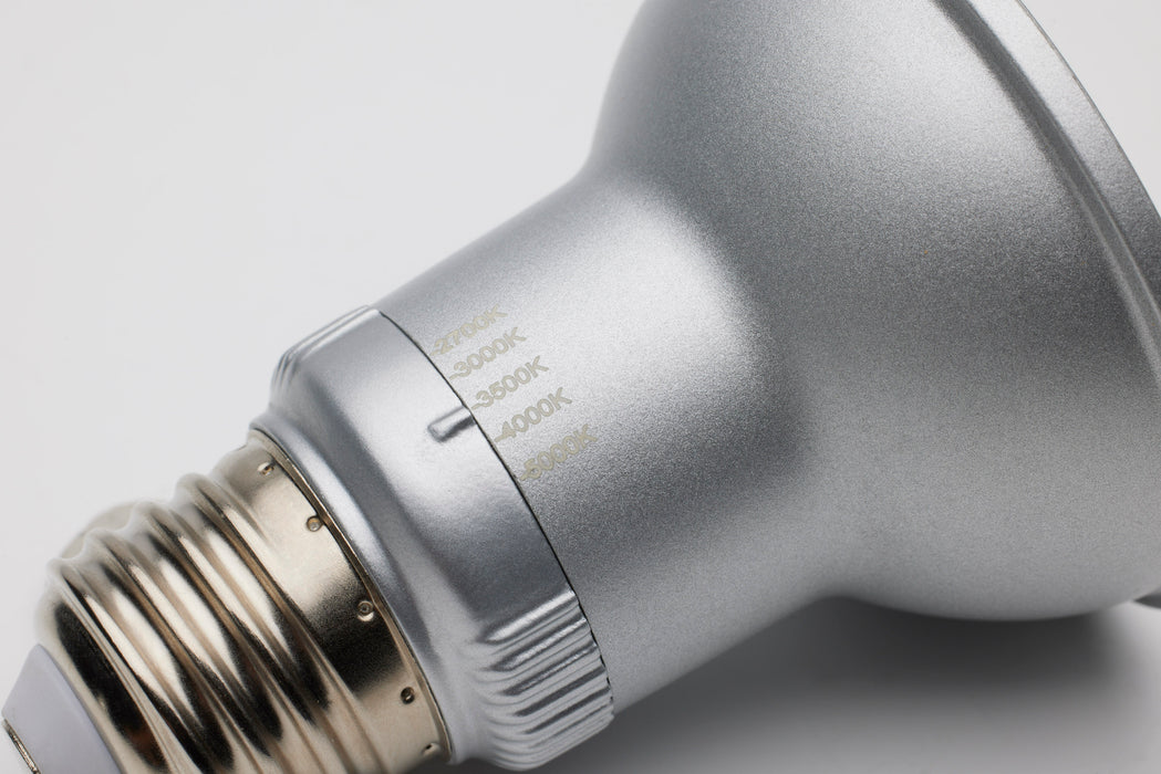 SATCO/NUVO LED CCT Selectable PAR20 Lamp 5.5W 500Lm CCT Selectable 2700K/3000K/3500K/4000K/5000K 120V 90 CRI Dimmable (S11580)