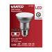 SATCO/NUVO LED CCT Selectable PAR20 Lamp 5.5W 500Lm CCT Selectable 2700K/3000K/3500K/4000K/5000K 120V 90 CRI Dimmable (S11581)