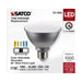 SATCO/NUVO LED CCT Selectable PAR30 Lamp 11W 1000Lm CCT Selectable 2700K/3000K/3500K/4000K/5000K 120V 90 CRI Dimmable (S11584)