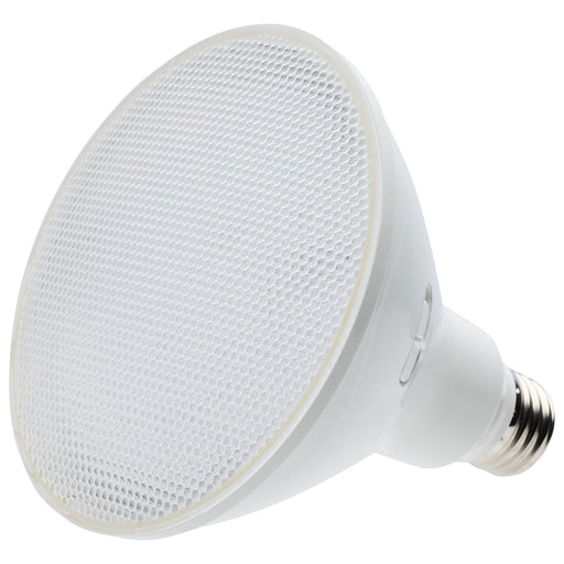 SATCO/NUVO 25W LED PAR38 CCT Selectable 3000K/6000K 3000Lm 80 CRI 40 Degree Beam Angle E26 Base Dimmable White (S11592)