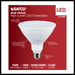 SATCO/NUVO 25W LED PAR38 CCT Selectable 3000K/6000K 3000Lm 80 CRI 40 Degree Beam Angle E26 Base Dimmable White (S11592)