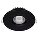 SATCO/NUVO 12W LED Direct Wire Downlight Gimbaled 4 Inch CCT Selectable Round Remote Driver Black Finish 850Lm 120V (S11619R1)