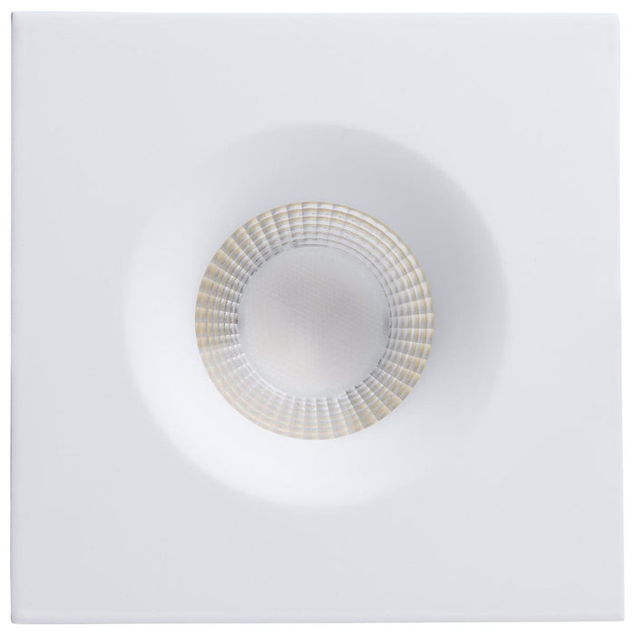 SATCO/NUVO 10W LED Direct Wire Downlight Remote Driver CCT Selectable 2700K/3000K/3500K/4000K/5000K 120V Dimmable Square White (S11633R1)