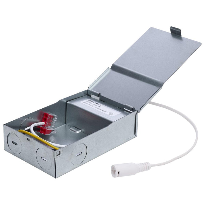 SATCO/NUVO 10W LED Direct Wire Downlight Remote Driver CCT Selectable 2700K/3000K/3500K/4000K/5000K 120V Dimmable Square White (S11633R1)