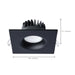 SATCO/NUVO 10W LED Direct Wire Downlight Remote Driver CCT Selectable 2700K/3000K/3500K/4000K/5000K 120V Dimmable Square Black (S11634R1)