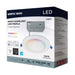 SATCO/NUVO Starfish 11W LED Direct Wire Downlight 6-Inch Remote Driver RGBTW Round White Finish (S11637)