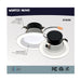 SATCO/NUVO Starfish 8W LED Retrofit Downlight 4 Inch RGBTW Round White Finish (S11638)