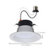 SATCO/NUVO Starfish 8W LED Retrofit Downlight 4 Inch RGBTW Round White Finish (S11638)