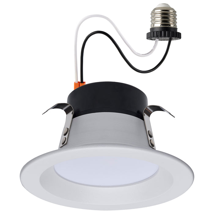 SATCO/NUVO Starfish 8W LED Retrofit Downlight 4 Inch RGBTW Round White Finish (S11638)