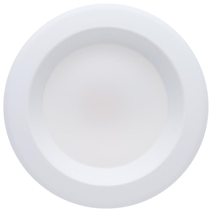 SATCO/NUVO 10W LED High Output Downlight Retrofit 4 Inch CCT Selectable 2700K/3000K/3500K/4000K/5000K Round White Finish (S11647)