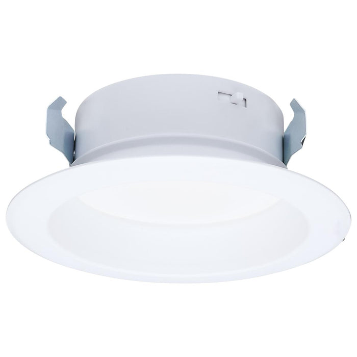 SATCO/NUVO 10W LED High Output Downlight Retrofit 4 Inch CCT Selectable 2700K/3000K/3500K/4000K/5000K Round White Finish (S11647)