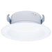 SATCO/NUVO 10W LED High Output Downlight Retrofit 4 Inch CCT Selectable 2700K/3000K/3500K/4000K/5000K Round White Finish (S11647)