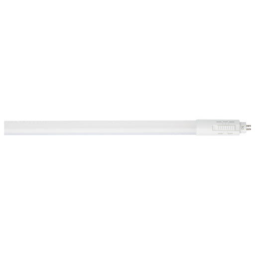 SATCO/NUVO 13W 4 Foot T5 LED CCT Selectable G5 Base Type B Ballast Bypass Single Or Double Ended Wiring White Finish 120-277V (S11652)