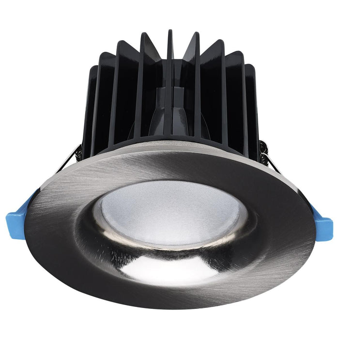 SATCO/NUVO LED Round Architectural Downlight Wattage/CCT Selectable 16W/20W/24W 2700K/3000K/3500K/4000K/5000K 90 CRI 40 Degree Beam Brushed Nickel (S11672)