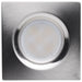 SATCO/NUVO LED Square Architectural Downlight Wattage/CCT Selectable 16W/20W/24W 2700K/3000K/3500K/4000K/5000K 90 CRI 40 Degree Beam Brushed Nickel (S11675)