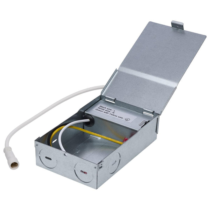 SATCO/NUVO 8W LED Direct Wire Economy Downlight Remote Driver 4 Inch CCT Selectable 2700K/3000K/3500K/4000K/5000K 120V Round Flat Face White (S11680)