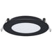 SATCO/NUVO 8W LED Direct Wire Downlight Remote Driver 4 Inch Round CCT Selectable 2700K/3000K/3500K/4000K/5000K 120V Dimmable Flat Face Black (S11685)