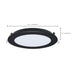 SATCO/NUVO 11W LED Direct Wire Downlight Remote Driver 6 Inch Round CCT Selectable 2700K/3000K/3500K/4000K/5000K 120V Dimmable Flat Face Black (S11686)