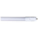 SATCO/NUVO 14W T8 LED Single Pin Base CCT Selectable White Finish Type B Ballast Bypass 48 Inches 120-277V (S11750)