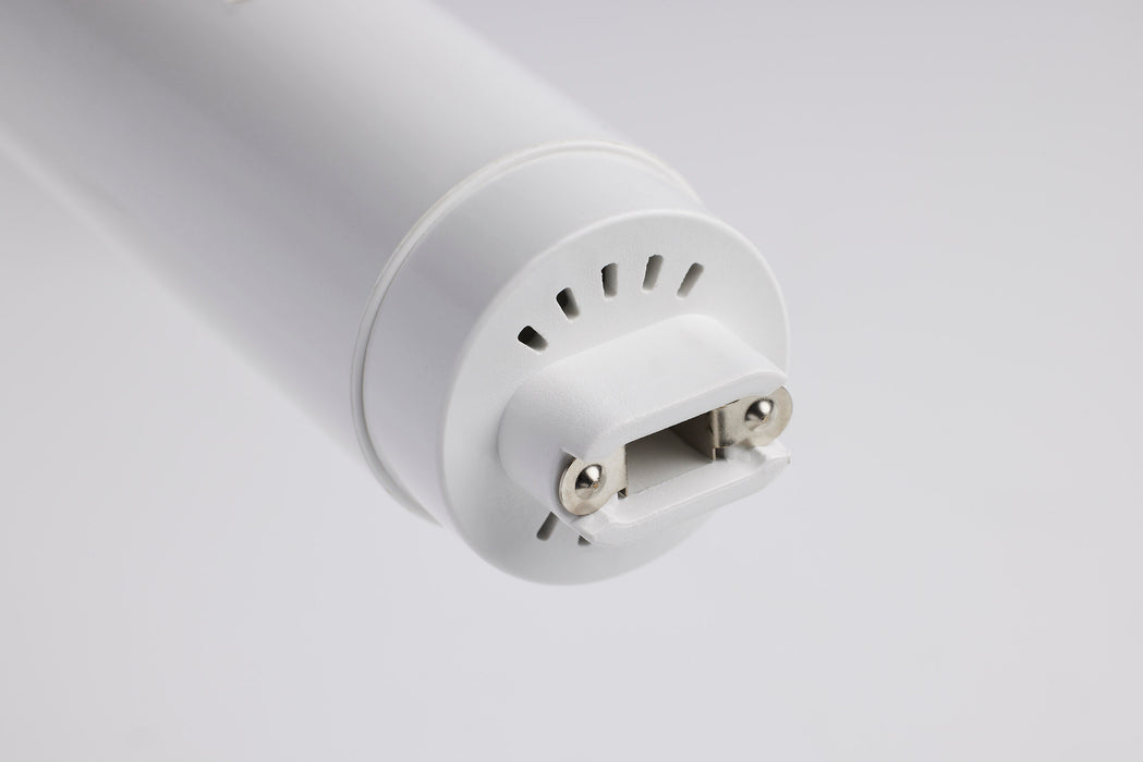 SATCO/NUVO 2-Piece T8 LED Tube Wattage/CCT Selectable 24W/32W/40W 3000K/3500K/4000K/5000K/6500K 8 Foot 120-277V FA8 Base (S11756)