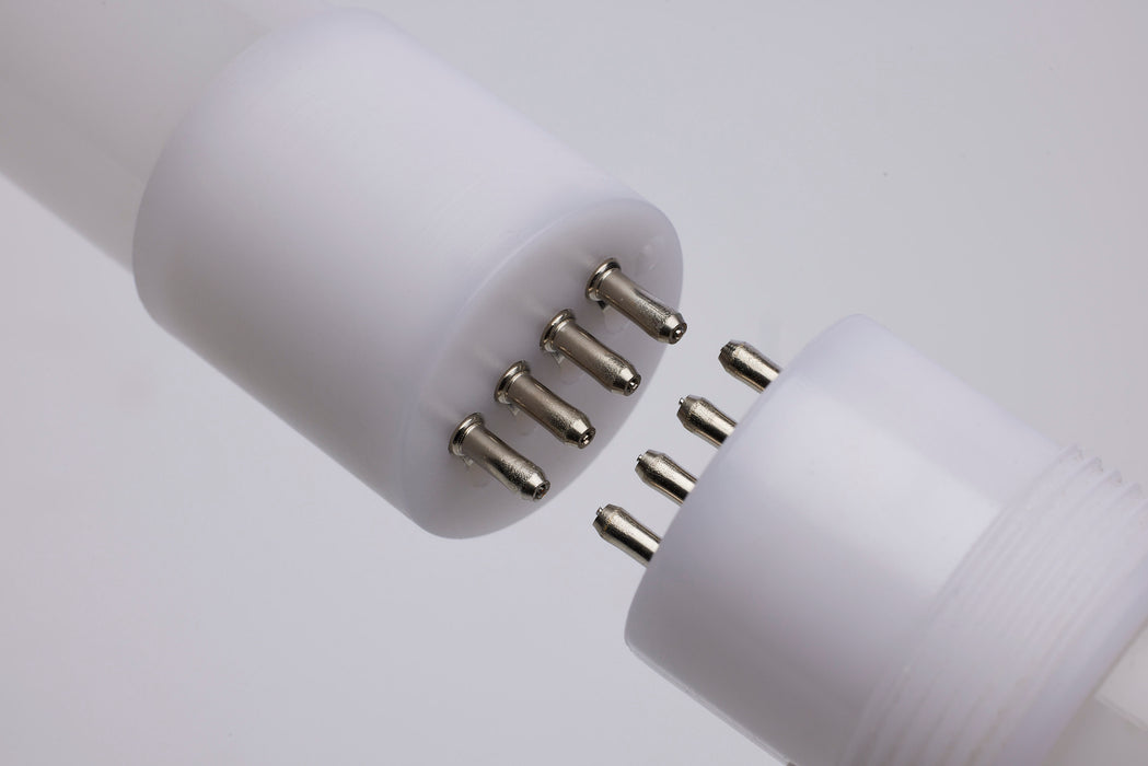 SATCO/NUVO 8 Foot LED T8 Tube Fa8 Base Wattage/CCT Selectable 24W/32W/40W 3000K/3500K/4000K/5000K/6500K 120-277V 2-Piece (S11757)