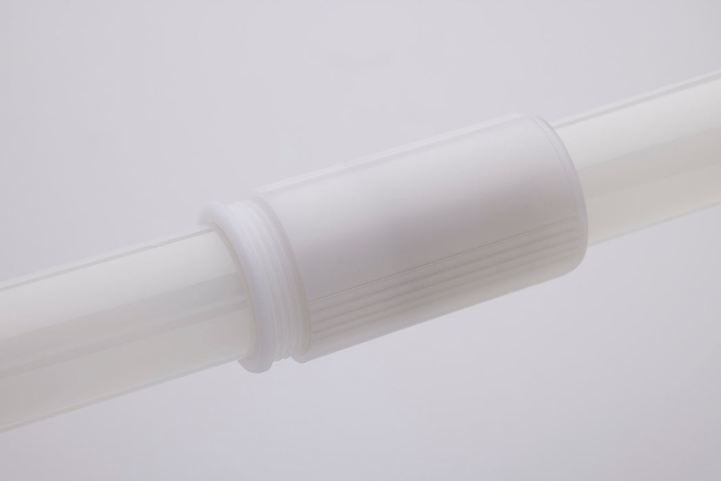 SATCO/NUVO 8 Foot LED T8 Tube Fa8 Base Wattage/CCT Selectable 24W/32W/40W 3000K/3500K/4000K/5000K/6500K 120-277V 2-Piece (S11757)