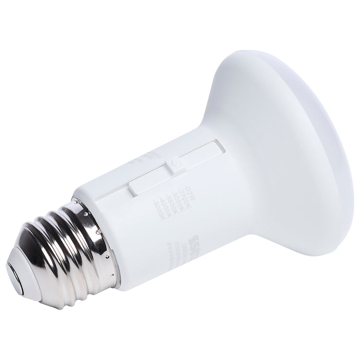 SATCO/NUVO 5.8W R20 LED CCT Selectable 2700K/3000K/3500K/4000K/5000K 120V 90 CRI Dimmable E26 Base White (S11782)
