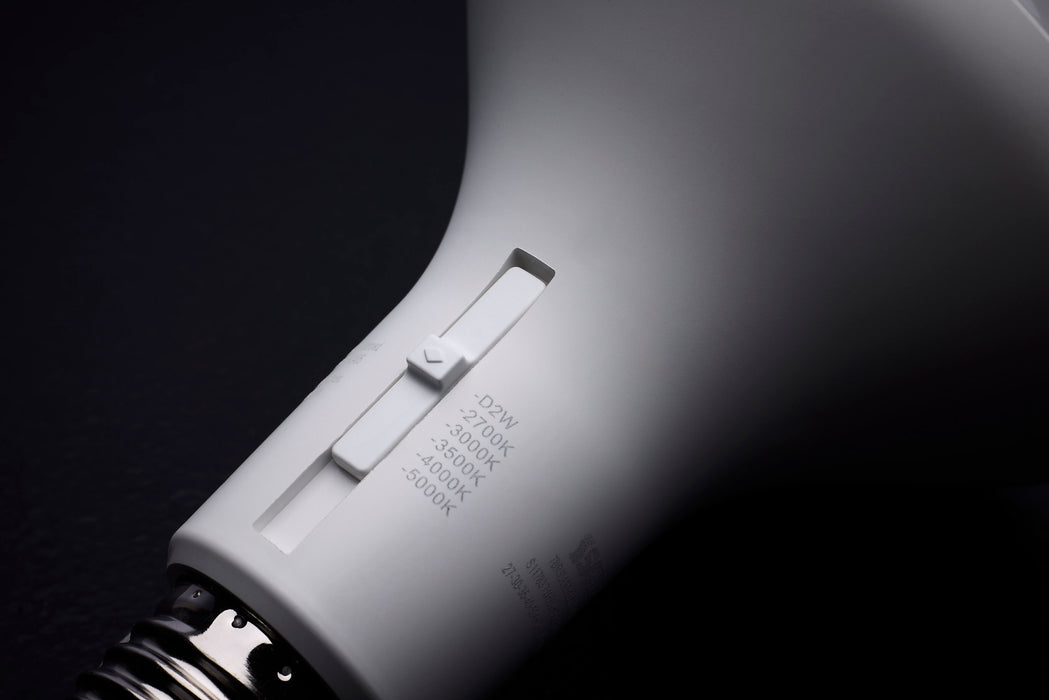 SATCO/NUVO 7W BR30 LED CCT Selectable 2700K/3000K/3500K/4000K/5000K 120V 90 CRI Dimmable E26 Base White (S11783)