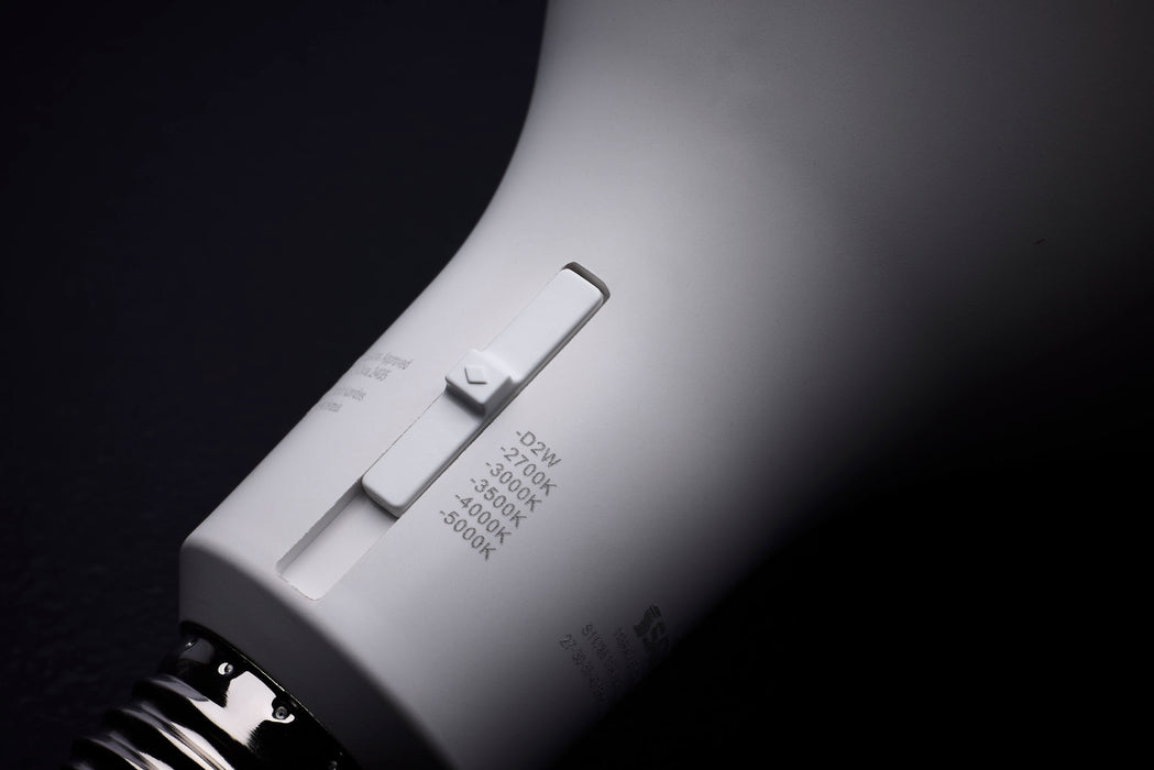 SATCO/NUVO 11W BR40 LED CCT Selectable 2700K/3000K/3500K/4000K/5000K 120V 90 CRI Dimmable E26 Base White (S11785)