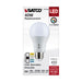 SATCO/NUVO LED A-Shape Lamp CCT Selectable 2700K/3000K/3500K/4000K/5000K 5W 90 CRI 120V 450Lm Medium E26 Base Dimmable (S11790)
