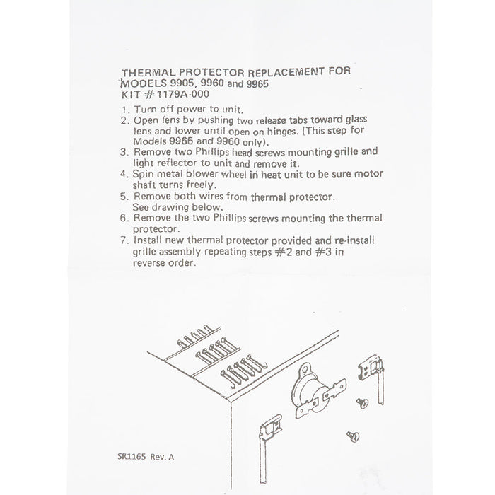 Broan-NuTone Thermo Kit (S1179A000)