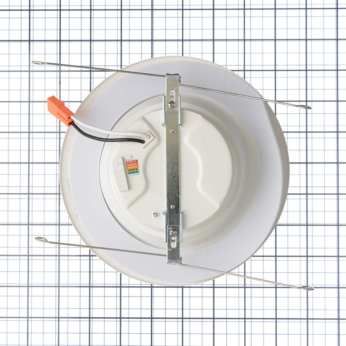 SATCO/NUVO 13.7W LED Downlight Retrofit 5-6 Inches CCT Selectable Round White Finish 120V (S11825R1)