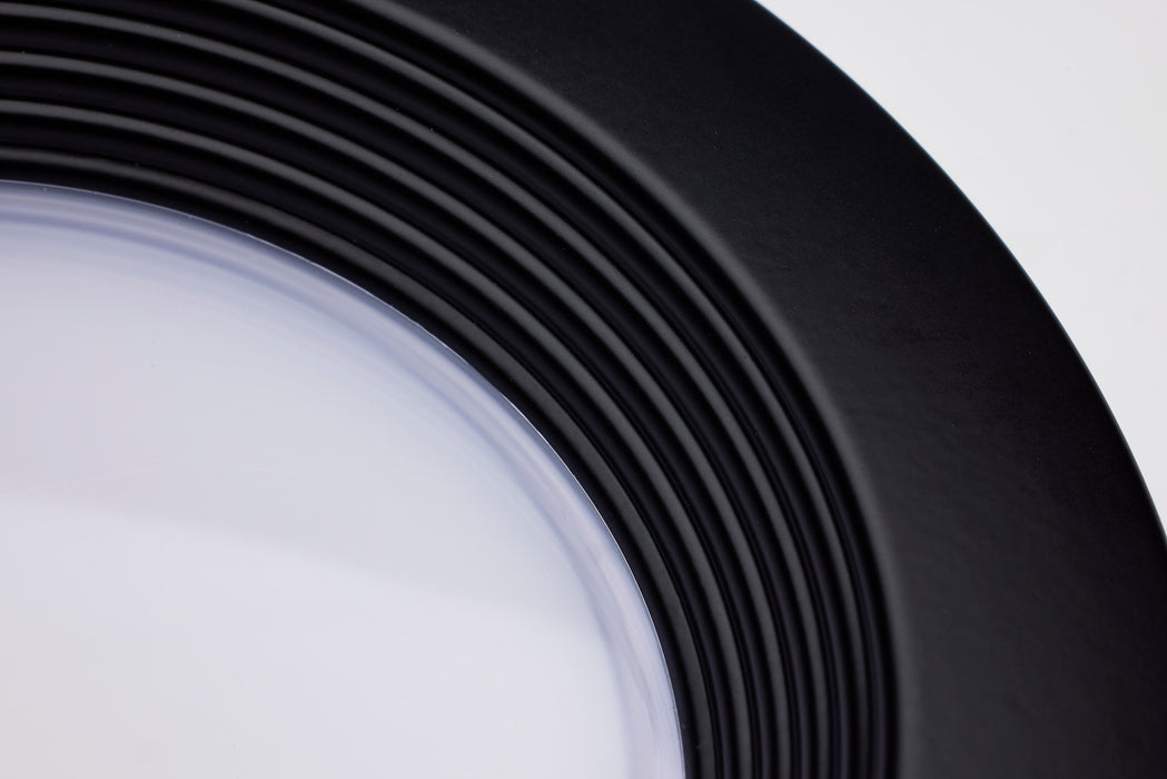 SATCO/NUVO 6.7W LED Downlight Retrofit 4 Inch CCT Selectable 120V Black Finish (S11832R1)