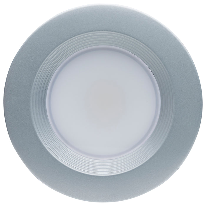 SATCO/NUVO 6.7W LED Downlight Retrofit 4 Inch CCT Selectable 120V Brushed Nickel Finish (S11833R1)