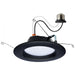 SATCO/NUVO 9W LED Downlight Retrofit 5-6 Inch CCT Selectable 120V Black Finish (S11835R1)