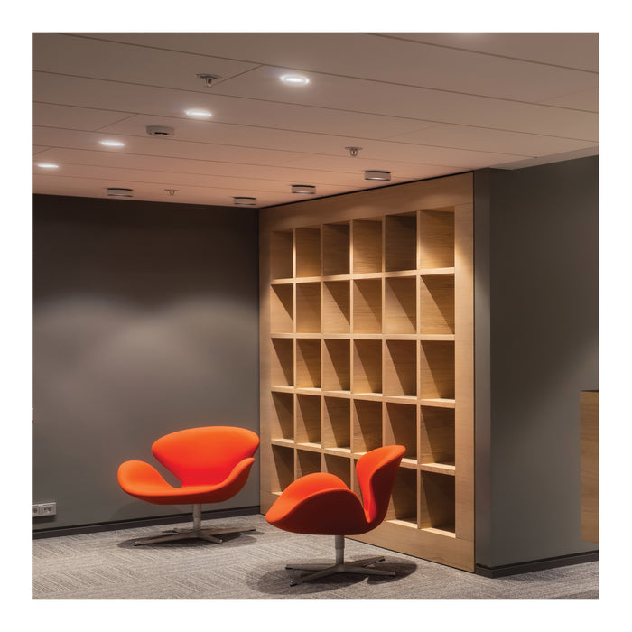 SATCO/NUVO 9W LED Downlight Retrofit 5-6 Inch CCT Selectable 120V Brushed Nickel Finish (S11836R1)