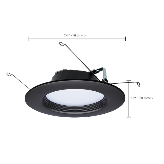 SATCO/NUVO 9W LED Downlight Retrofit 5-6 Inch CCT Selectable 120V Bronze Finish (S11837R1)