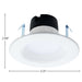 SATCO/NUVO 6.5W LED Downlight Retrofit 4 Inch Baffle CCT Selectable 2700K/3000K/3500K/4000K/5000K 12V Matte White Finish (S11838)