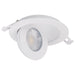 SATCO/NUVO 9W CCT Selectable LED Direct Wire Downlight Gimbaled 4 Inch Round Remote Driver White (S11840)