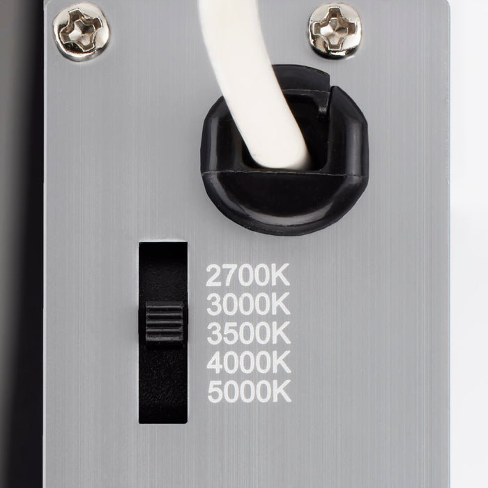 SATCO/NUVO 9W CCT Selectable LED Direct Wire Downlight Gimbaled 4 Inch Round Remote Driver Black (S11842)