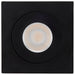 SATCO/NUVO 9W CCT Selectable LED Direct Wire Downlight Gimbaled 4 Inch Square Remote Driver Black (S11843)