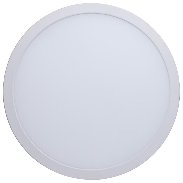 SATCO/NUVO 38W 12 Inch LED Direct Wire Downlight Remote Driver CCT Selectable 2700K/3000K/3500K/4000K/5000K Dual Dimming Flat Face Round 120-277V White (S11849)