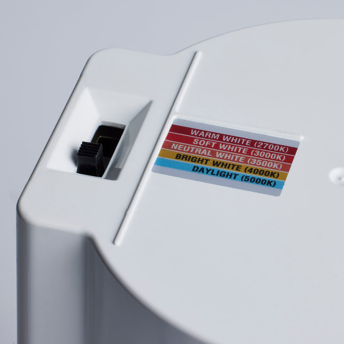 SATCO/NUVO 12W Commercial LED Downlight 4 Inch CCT Adjustable 2700K/3000K/3500K/4000K/5000K 1200Lm 120-277V (S11850)