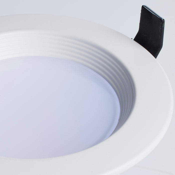 SATCO/NUVO 12W Commercial LED Downlight 4 Inch CCT Adjustable 2700K/3000K/3500K/4000K/5000K 1200Lm 120-277V (S11850)