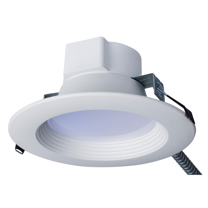 SATCO/NUVO 15W Commercial LED Downlight 6 Inch CCT Adjustable 2700K/3000K/3500K/4000K/5000K 1600Lm 120-277V (S11851)